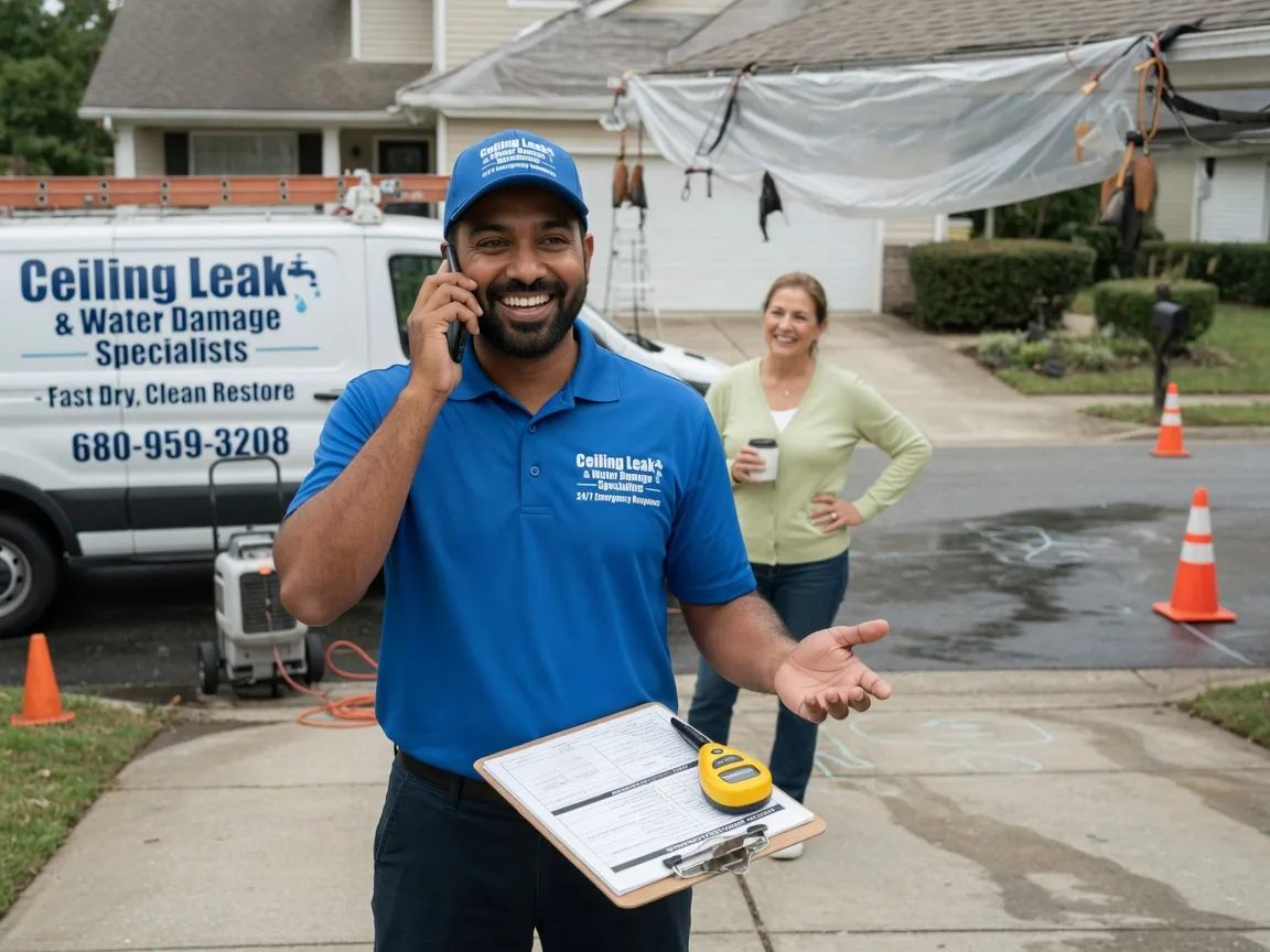 Ceiling Leak Cleanup Marshfield, MO FAQs